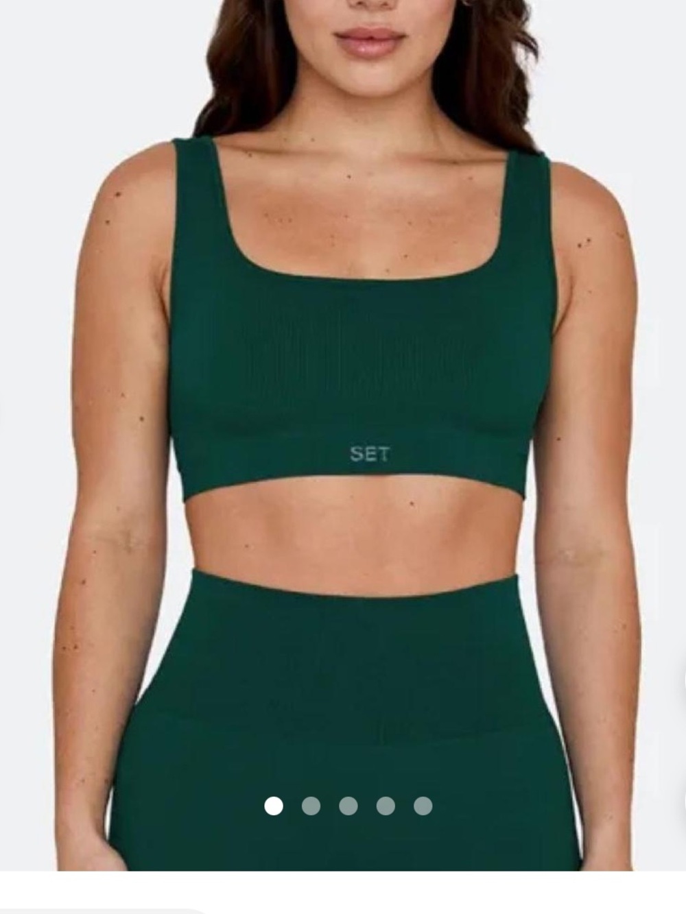 SET Active Deep Teal Leggings and Sports Bra Set